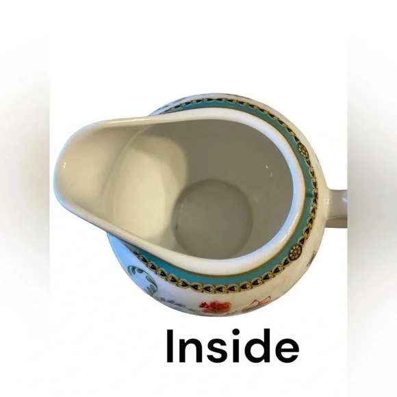 Grace Teaware Multicolor Floral Creamer - Picture 7 of 10